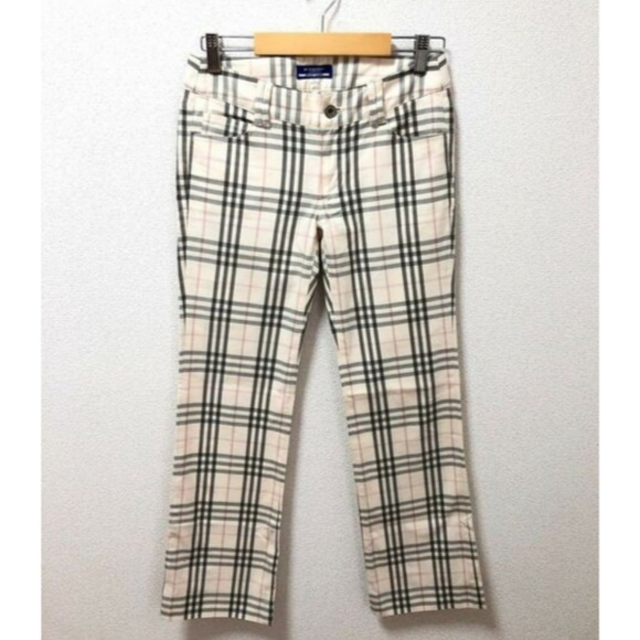 BURBERRY BLUE LABEL Plaid Pants - Picture 2 of 8